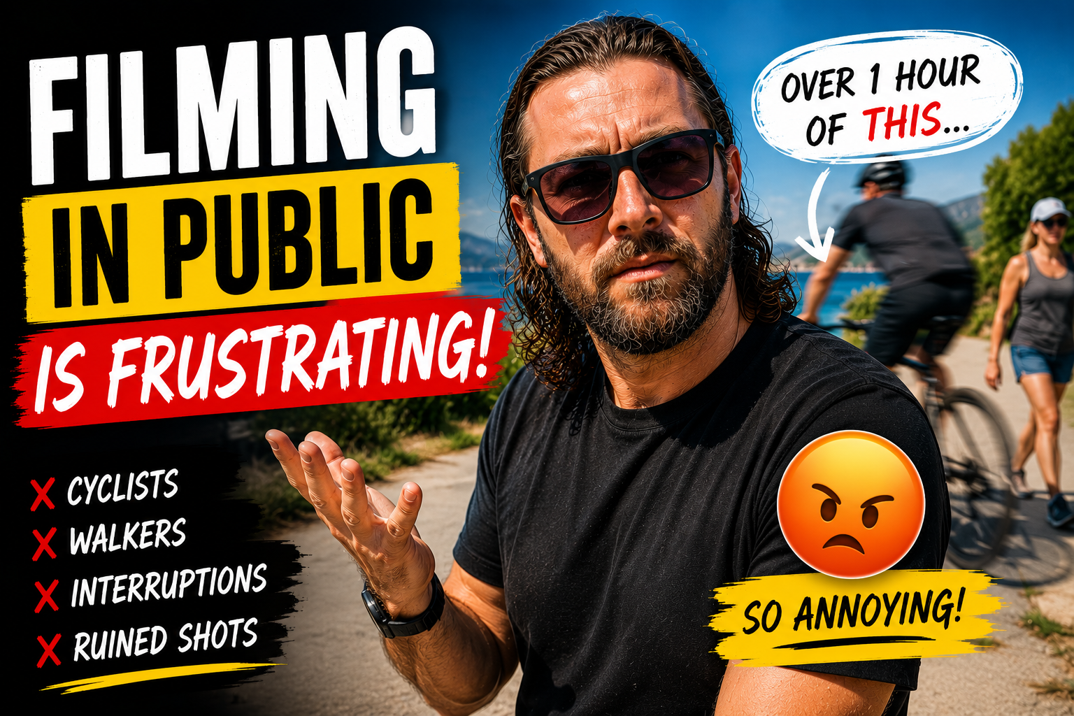 Why Filming In Public Is Harder Than It Looks