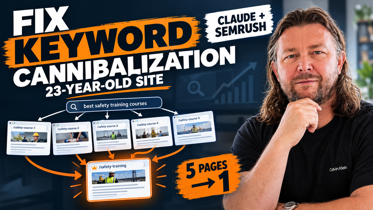 fix keyword cannibalization Claude and SEMrush image
