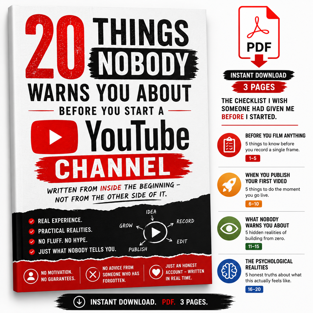 The New Creator Reality Checklist