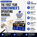 Homeowner's operating manual for the first year with key elements highlighted.